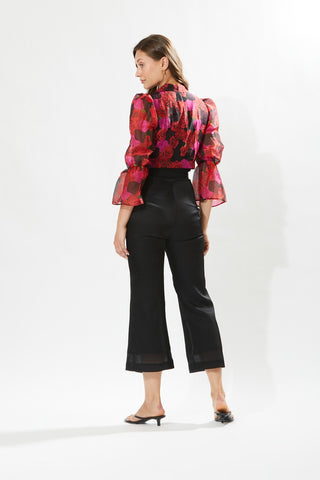 Meadow-Rosa Cropped Blazer And Pant Set-INDIASPOPUP.COM