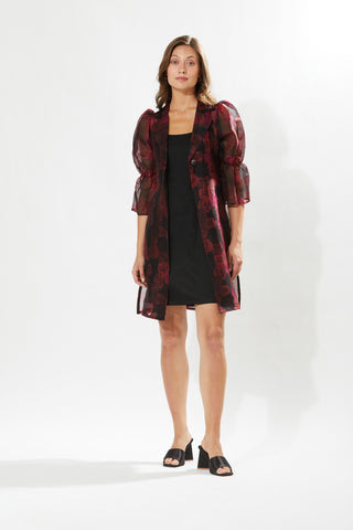 Meadow-Rosa Silk Coat And Dress-INDIASPOPUP.COM