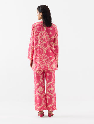 Areca Palm Short Kurta And Pants by Studio Rigu available on Indiaspopup.com
