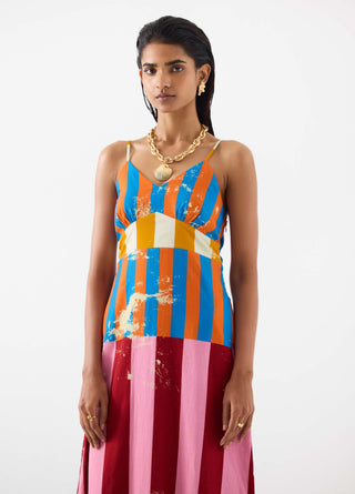 Long Beach Strappy Dress by Studio Rigu available on Indiaspopup.com