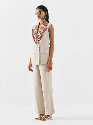 Palm Island Blazer And Pants by Studio Rigu available on Indiaspopup.com