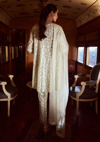 Rococo By Raghvi-Zenith Mint Green Kurta Set-INDIASPOPUP.COM