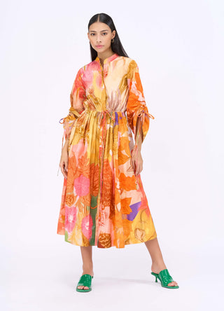 Day Bloom Shirt Dress by Siddhartha Bansal, available on Indiaspopup.com