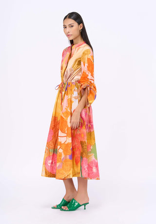 Day Bloom Shirt Dress by Siddhartha Bansal, available on Indiaspopup.com