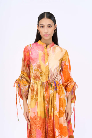 Day Bloom Shirt Dress by Siddhartha Bansal, available on Indiaspopup.com