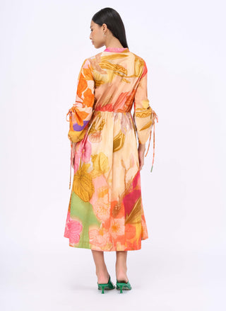 Day Bloom Shirt Dress by Siddhartha Bansal, available on Indiaspopup.com