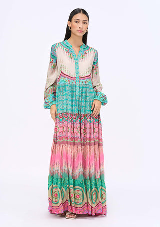 Elan Multicolor Shirt Dress by Siddhartha Bansal, available on Indiaspopup.com