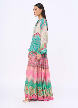 Elan Multicolor Shirt Dress by Siddhartha Bansal, available on Indiaspopup.com