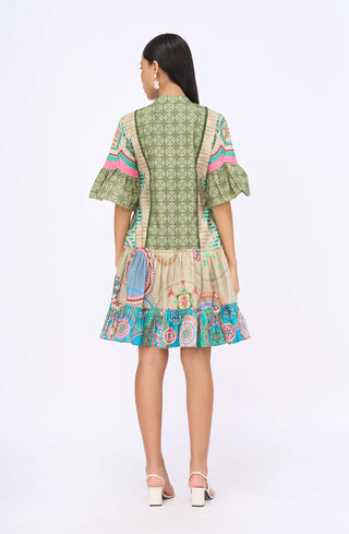 Summer Time Drop Waist Dress by Siddhartha Bansal, available on Indiaspopup.com