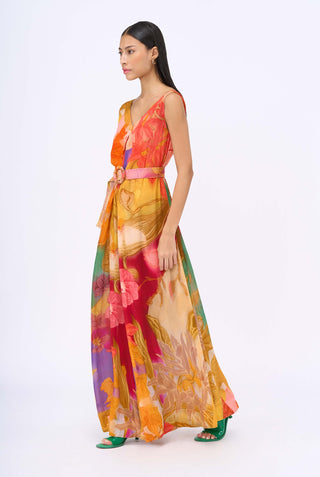 Preen Box Pleat Jumpsuit by Siddhartha Bansal, available on Indiaspopup.com