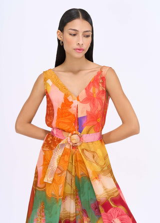 Preen Box Pleat Jumpsuit by Siddhartha Bansal, available on Indiaspopup.com
