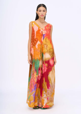 Preen Box Pleat Jumpsuit by Siddhartha Bansal, available on Indiaspopup.com