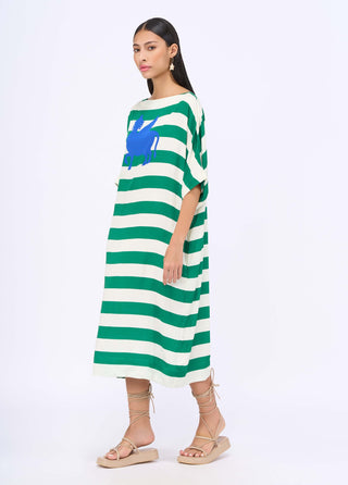Cabana Multicolor Dolman Dress by Siddhartha Bansal, available on Indiaspopup.com