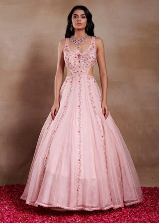 Rose belle pink gown