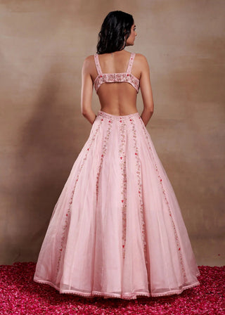 Rose belle pink gown