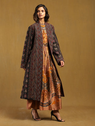 Black Auria Shrug by Ritu Kumar available on Indiaspopup