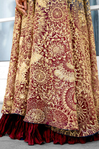 Scarlet desire cape and skirt set