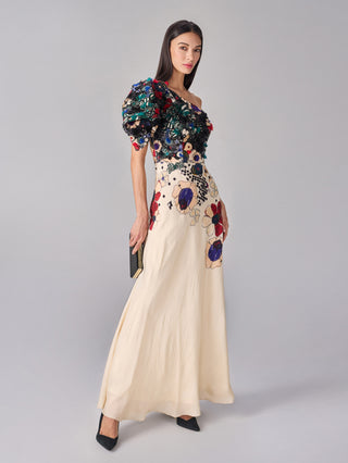 Bianca Multicolor Dress by Saaksha & Kinni available on Indiaspopup.com