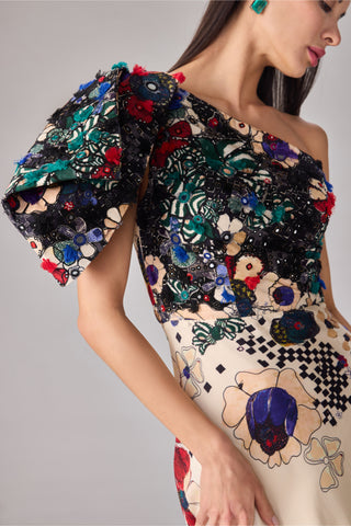 Bianca Multicolor Dress by Saaksha & Kinni available on Indiaspopup.com