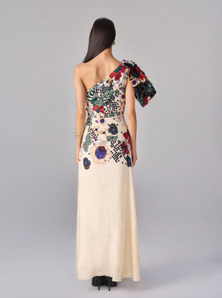 Bianca Multicolor Dress by Saaksha & Kinni available on Indiaspopup.com