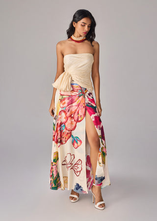 Juliette Blouse And Mae Skirt by Saaksha & Kinni available on Indiaspopup.com