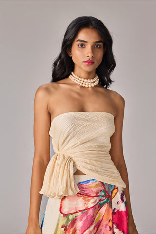 Juliette Blouse And Mae Skirt by Saaksha & Kinni available on Indiaspopup.com