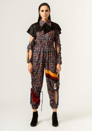 Siddhant Aggarwal-Torment Printed Jumpsuit-INDIASPOPUP.COM