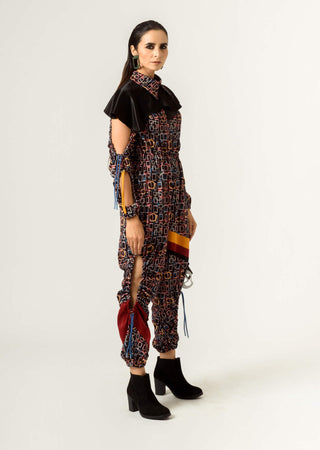 Siddhant Aggarwal-Torment Printed Jumpsuit-INDIASPOPUP.COM