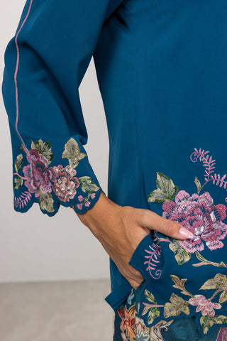 Asterra blue blouse