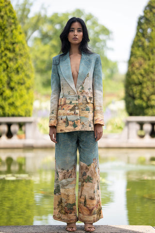 Parma wide leg pants