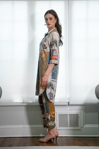 Sunvale multicolor tunic and pants