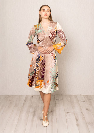 Ken diamond panel dress