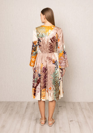 Ken diamond panel dress