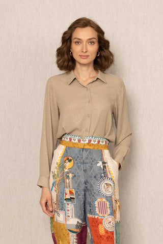 Sand ezra buttondown shirt