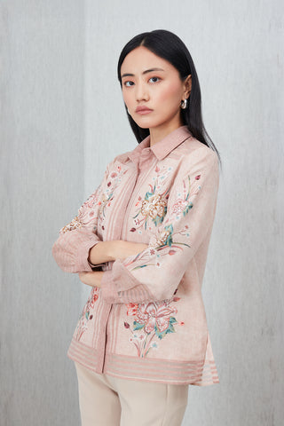 Peach valoura shirt