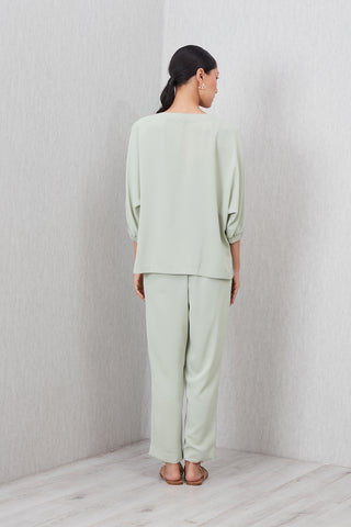 Pista green bria top and pants