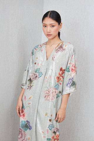 Light sage green laurel tunic