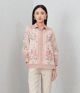 Peach valoura shirt