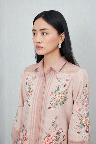 Peach valoura shirt