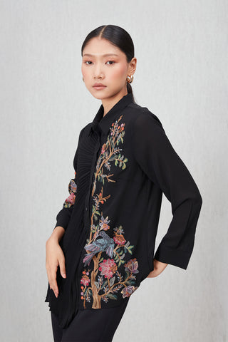 Ember black blouse