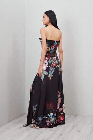 Multicolor sera gown