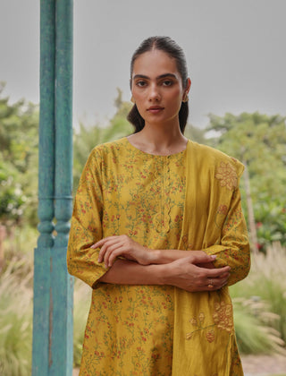 Tuscany floral kurta set