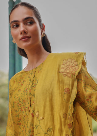 Tuscany floral kurta set