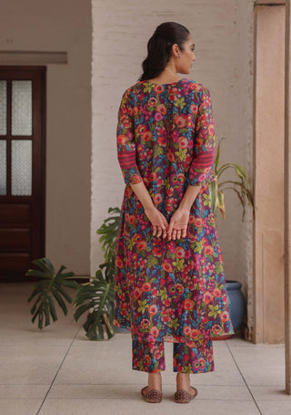 Amethyst bloom tunic and pants