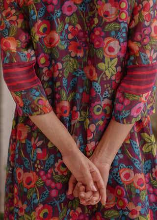 Amethyst bloom tunic and pants