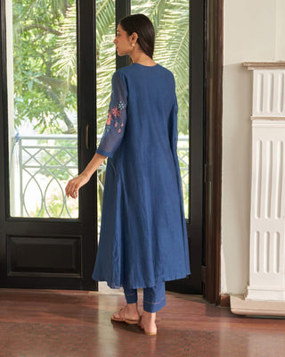 Ocean blue tunic and pants