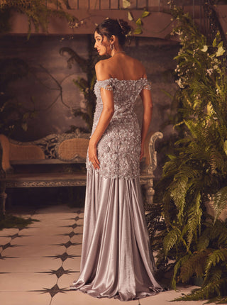 Venice gray gown