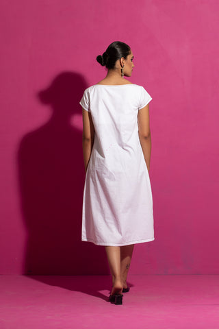 Saksham & Neharicka-Daffodils Black White Dress-INDIASPOPUP.COM