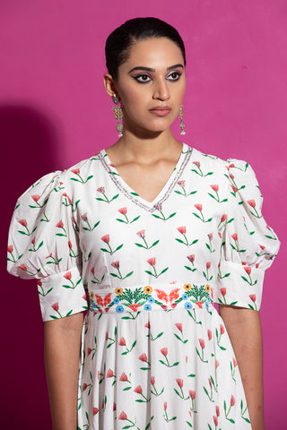 Saksham & Neharicka-Multicolor Champa Dress-INDIASPOPUP.COM