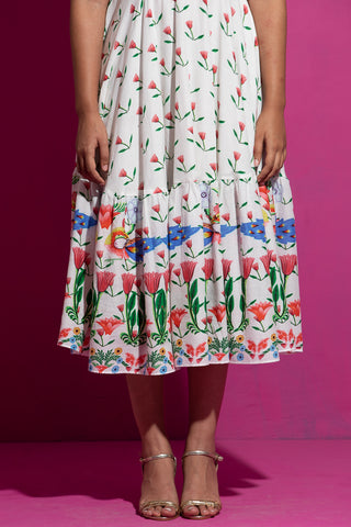 Saksham & Neharicka-Multicolor Champa Dress-INDIASPOPUP.COM